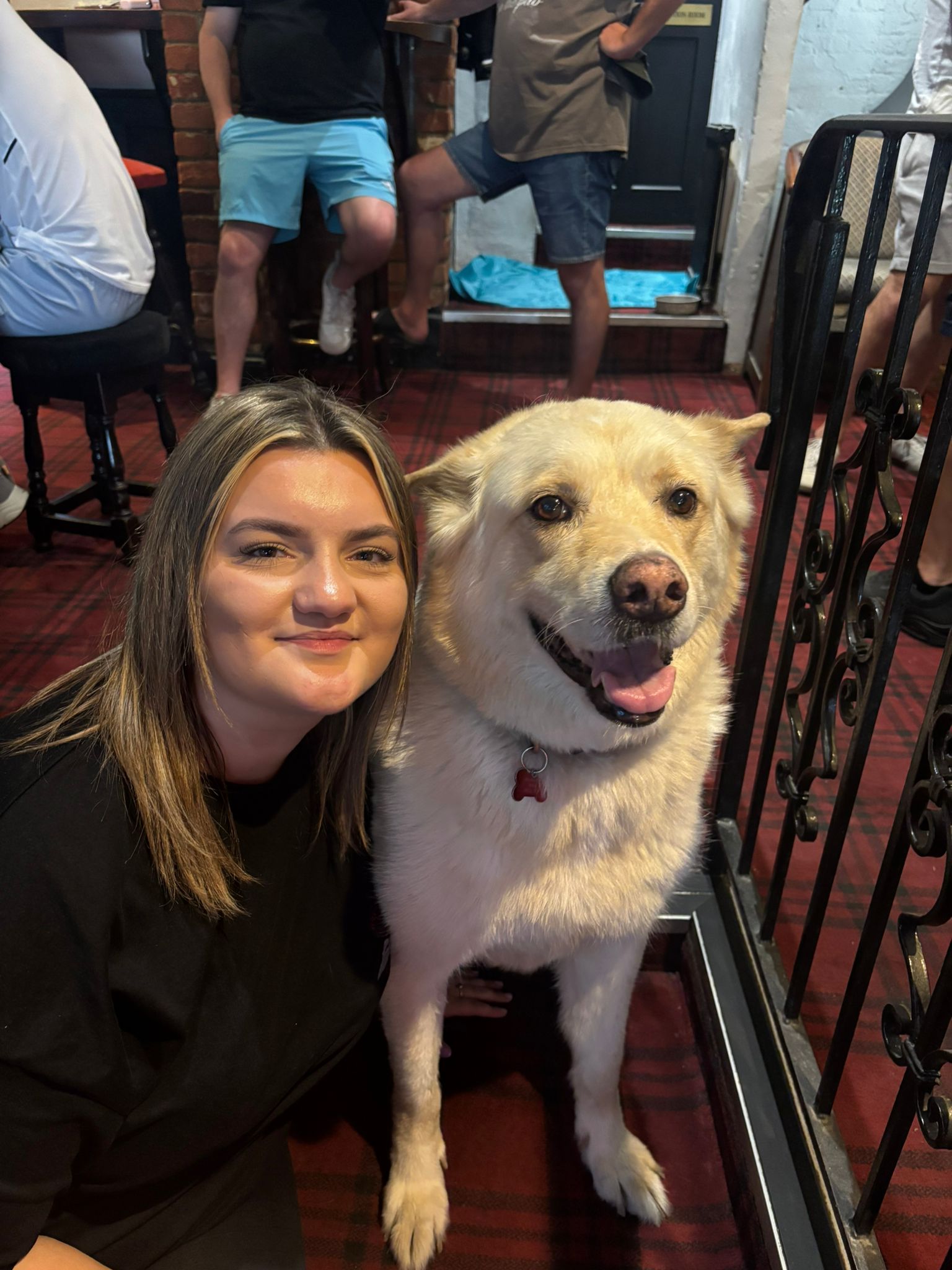 Zoe (and Marley) Image